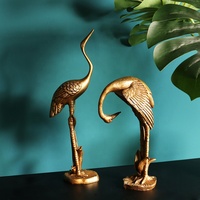 K&B OEM/ODM Vente en gros Meilleures ventes Décoration d'intérieur Flamants roses en résine Ornements de bureau élégants pour la décoration de la maison