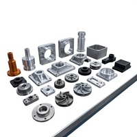 Servicio de Mecanizado CNC Personalizado con Brochado para Prototipos Rápidos, Piezas Mecanizadas de Aluminio de Precisión para Pequeños Volúmenes para Startups