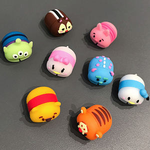 Vente en gros de chargeur mignon protecteur de câble USB de dessin animé protecteur de câble en forme d'animal de fruit pour câble de chargeur Iphone - Product Image 2