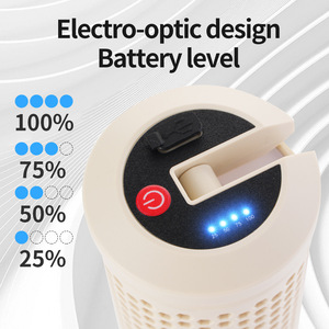 โคมไฟตั้งแคมป์พับได้แบบพกพาสำหรับสวนกลางแจ้ง ยี่ห้อ OEM กันน้ำ ชาร์จไฟได้ ใช้สำหรับปิกนิก ใช้งานได้หลากหลาย ขนาดเล็ก แขวนได้ ใช้หลอดไฟ LED - Product Image 4