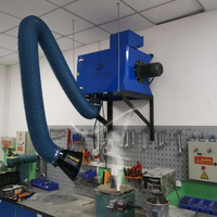 En stock : Collecteur de poussière à nettoyage automatique par jet pulsé, extracteur de fumées de soudage, filtre à fumée, équipement de purification d'air pour atelier de soudage