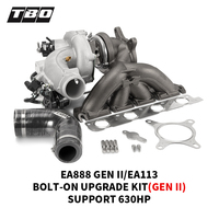 Upgrade Turbocharger Ball Bearing TBO EA28R630H, Kompresor Wheel Billet G Series Gen II, Cocok untuk EA888 Gen1/2 EA113 2.0T, Pemasangan Langsung