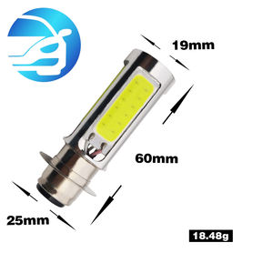 مصباح الضباب الأمامي للسيارة مثالي للضوء <span class=keywords><strong>LED</strong></span> مصباح 4 جوانب H4 BA20D H6 مصباح ضباب 10 وات مصابيح ضوء ساطعة 12 فولت 24 فولت لون أبيض - Product Image 2