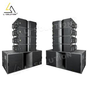 Hot Sale Dual Itly Line <b>Speakers</b> System Power <b>Amplifier</b> Professional Stage Music <b>Speaker</b> Set K208&ks28 - Product Image 2