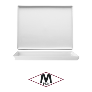Bonna Plato Rectangular para Servir 28 × 22 cm Porcelana Blanca M1934 - Product Image 4