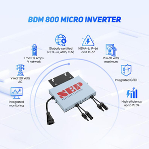 Mini-panneau solaire 800W Nep Solar BDM800 en promotion directe usine - Product Image 2