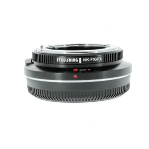 STEELSRING NK-F/GFXオートフォーカスAFカメラレンズアダプターリングforNikon Lens to FujifilmGFX Camera Fujifilm GFX100/50S/50R