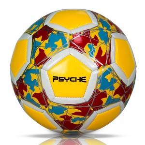Ballon de football personnalisé PSYCHE qui brille dans le noir, cousu à la machine, <span class=keywords><strong>en</strong></span> PVC et PU, logo imprimable pour les sports d'équipe <span class=keywords><strong>en</strong></span> gros - Product Image 2