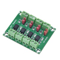 Carte d'isolation optocoupleur 4 canaux OKY2122-1 PC817, module adaptateur convertisseur de tension