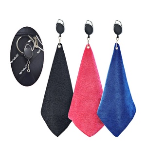 Serviette de <span class=keywords><strong>golf</strong></span> en polyester à séchage rapide avec mousqueton Logo personnalisé et nettoyage du club de balle Caractéristiques Accessoires de <span class=keywords><strong>sport</strong></span> - Product Image 6