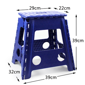 Ghế Nhà Bếp Tiện Dụng Tại Nhà Ghế Đẩu Dạng Ống Lồng Dễ Mang Theo Ghế Bậc Thang Bằng Nhựa Gấp Gọn - Product Image 2