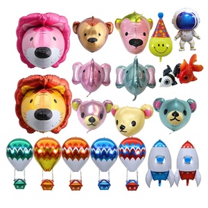 Commercio all'ingrosso 27 pollici Globos decorazioni per palloncini per feste forniture 4D lamina di elio shenge palloncino orso - Product Image 6