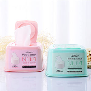 Tampon de <span class=keywords><strong>coton</strong></span> doux bio carré de haute qualité 250 pièces enlever les ongles maquillage <span class=keywords><strong>coton</strong></span> tampons outil de nettoyage visage absorbant visage rouleau Pad - Product Image 3