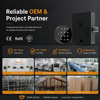 Sistema de Cerradura Inteligente E60 para Gimnasios, Spas y Hoteles, Cerradura de Gabinete con RFID, PIN y Pulsera, Fabricante OEM ODM