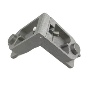 Connecteur d'angle d'angle en alliage d'aluminium en gros Support à angle droit pour <span class=keywords><strong>le</strong></span> marché éthiopien - Product Image 1