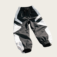 OEM LOGO Personalizado Traje de Carrera Empalme Ropa Deportiva Suelta Unisex Zip up Chaquetas cortavientos al aire libre Patchwork Nylon Hombres Chándal
