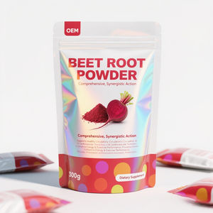 OEM Organik Pancar Kökü Tozu, C Vitamini ile - Enerji Dayanıklılığını ve Kalp Sağlığını Destekler 300g Paket - Product Image 3