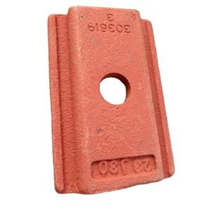 Martillo de Repuesto de Hierro Fundido para Trituradora, Pieza Resistente al Desgaste para Equipos de Minería, Cemento y Canteras - Product Image 1