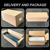 Rouleau de film UV DTF AB Jetcolor (30CM/60CM) en matériau PET pour film de transfert numérique direct transparent et blanc