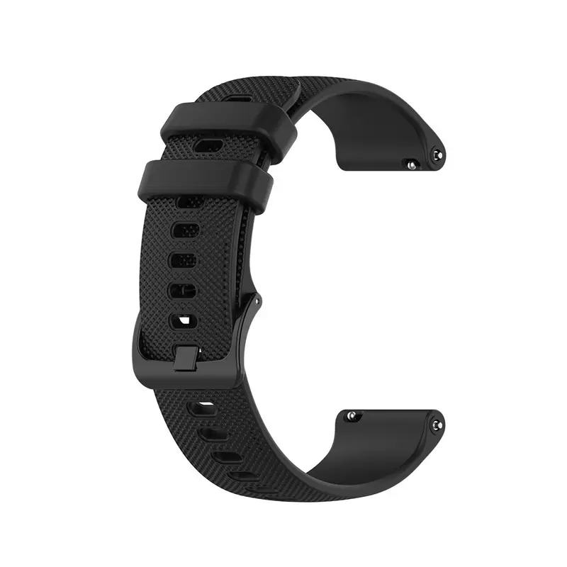 factory hot selling quick release soft silicone sport band for garmin vivoactive series, for watch band garmin