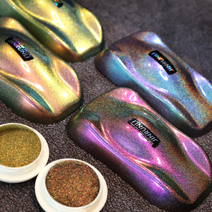 Holographic cầu vồng hiệu ứng Tắc Kè Hoa Ngọc Trai sắc tố bột cho sơn tự động - Product Image 5