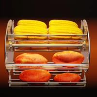 Machine professionnelle électrique pour la cuisson de patates douces, de maïs frais, d'ananas et de pommes