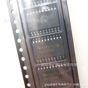 TLC TLC7226IDWR SOP20 ไอซีสำหรับการรับข้อมูล เครื่องขยายเสียงช่องสัญญาณเดียว - Product Image 1