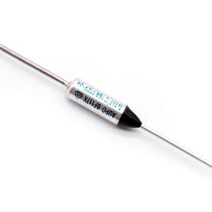 Boîtier métallique série AUPO BF <span class=keywords><strong>fusible</strong></span> de coupure thermique à plomb axial non réarmable <span class=keywords><strong>10A</strong></span> 15A 16A <span class=keywords><strong>250V</strong></span> Protection contre la surchauffe pour réfrigérateur - Product Image 2