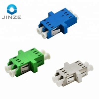 Adaptateur/coupleur à fibre optique FTTH à oreille courte LC Duplex apc