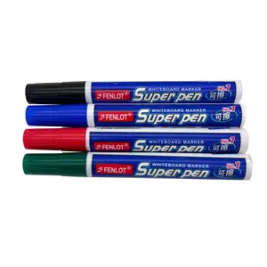 RTS Best Selling 4 Colors Dry Erase Marker Pen Custom Logo Whiteboard Pen For School/Office