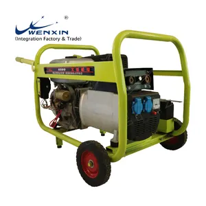 WENXIN 7HP Double Voltage China Gasoline Electric Generator For Home