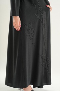 Produit de qualité en gros, robe Abaya islamique élégante personnalisée pour femmes, tenue de soirée, 2026 - Product Image 5
