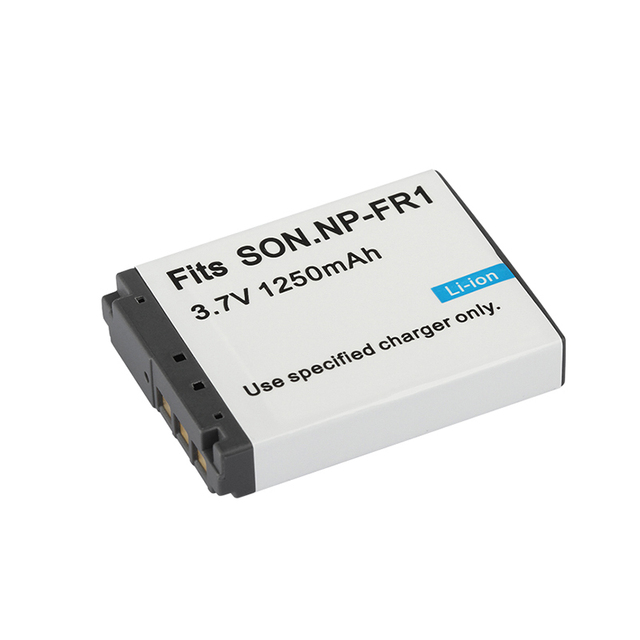 NP-FR1 1250mAh 3.7V Li-ion Rechargeable Battery Pack for Digital Cameras P100/P120/P150/P200/T50/T30/F88/V3/G1 in Stock