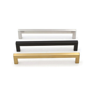 Đồ Nội Thất Phần Cứng Ngăn Kéo Tủ Brass Vàng Thép Không Gỉ Tủ Kéo Xử Lý VT-01.007 - Product Image 1