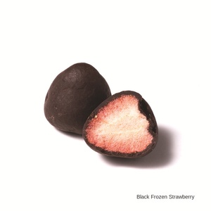 Hạt sô cô la nguồn nhà máy Bigen trái cây nguyên chất Bơ ca cao 20g Túi rắn màu đen Qiao sữa Qiao đậu bẩn - Product Image 2