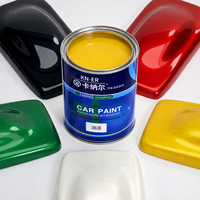Pintura para Automóviles de Color Sólido 1K Fácil de Mezclar, Ideal para Reparaciones Menores en el Hogar, Reduce la Dificultad de la Operación
