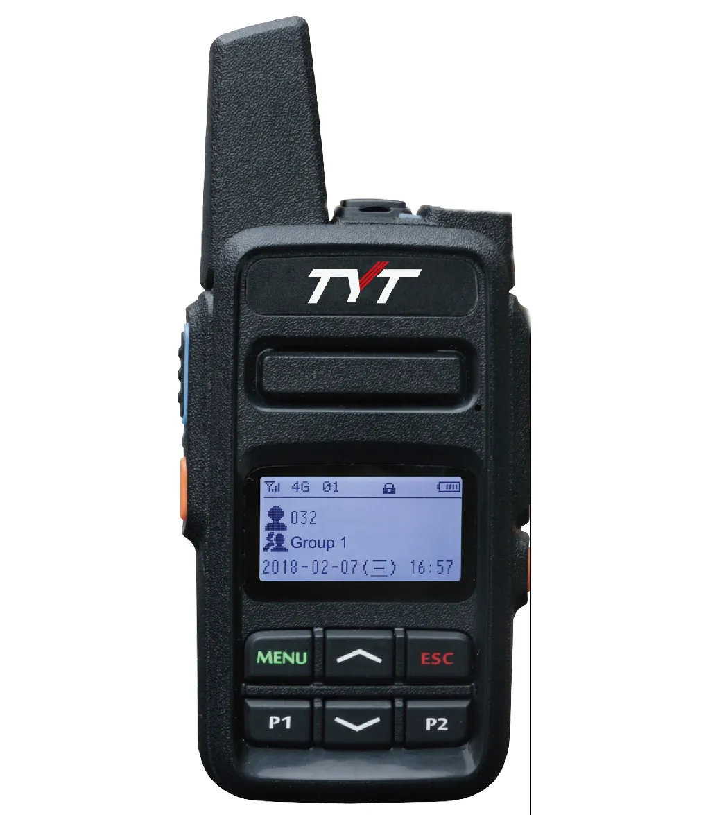 टाइट IP-38 हैंडहेल्ड आईप रेडियो पूरे देश में संचार दूरी 3 जी 4 ग्राम आईपी रेडियो छोटे आकार की लंबी दूरी