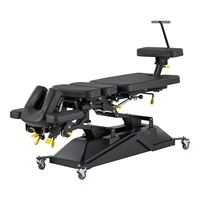 Table de décompression vertébrale électrique Herrington-480 pour thérapie physique, traction cervicale et chiropratique