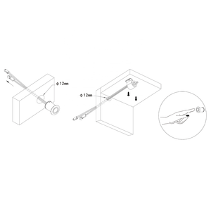 机柜机柜传感器的Lampow 12V 5A传感器触摸开关灯开-关和调光控制 - Product Image 4