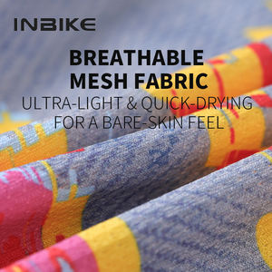 Conjunto de <span class=keywords><strong>Maillot</strong></span> de <span class=keywords><strong>Ciclismo</strong></span> Personalizado para Mujer, Ligero, Cortavientos, Tallas Grandes - Tejido Transpirable de Secado Rápido, Protección UV y Elástico en Cuatro Direcciones - Product Image 4