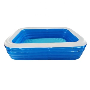 <strong>10</strong> <strong>Foot</strong> Four Rings Inflatable Deep Swimming <strong>Pool</strong> with Soft Foam Bottom - Product Image 5