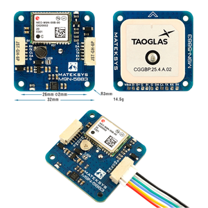 MATEK MATEKSYS GNSS M9N-5883 GPS ระบบระบุตำแหน่งที่แม่นยำสำหรับโดรนแข่งระยะไกล อะไหล่เครื่องบินควอดคอปเตอร์ DIY - Product Image 5