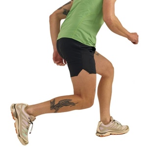 Shorts d'été en molleton uni pour hommes, personnalisables, vente en gros, OEM, en nylon, respirants, confortables et tendance - Product Image 5