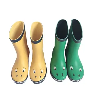 Summer children's water shoes three-dimensional animal dinosaur non-slip bee rain boots for boys