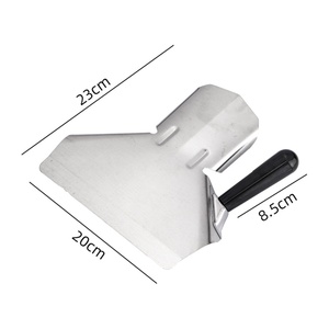 Aluminum French Fry <b>Scoop</b> Lightweight Metal <b>Potato</b> Chip Bagger Commercial Fast Food Shovel Popcorn Scooper for Restaurant - Product Image 6