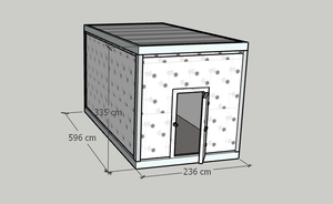 Walk in Cold <strong>Room</strong> and Freezer <strong>Room</strong> Refrigeration Unit Cold Storage Door Chambre Froide Pour Poissonnerie - Product Image 3