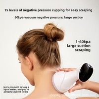 Appareil de massage Gua Sha électrique USB à usage domestique, instrument de succion à pression négative pour la relaxation des méridiens du corps entier