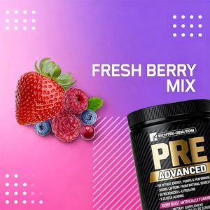 Solilan Pre-Entrenamiento, Nutrición Deportiva Natural, Marca Privada, Polvo Pre-Entrenamiento a Granel, Suplemento Deportivo para Fisicoculturismo - Product Image 5