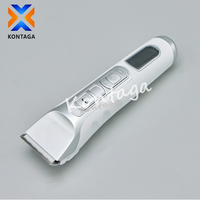 Tondeuse à cheveux avec huile lubrifiante, brosse de nettoyage, peigne guide, kit de toilettage pour animaux, tondeuse électrique pour chiens et bétail