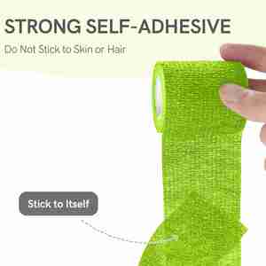 Sports Bandage Non-Woven Fabric Self-Adhesive Medical <b>Knee</b> Support Pad Finger Ankle Palm Breathable Feature for Sports <b>Exercise</b> - Product Image 4